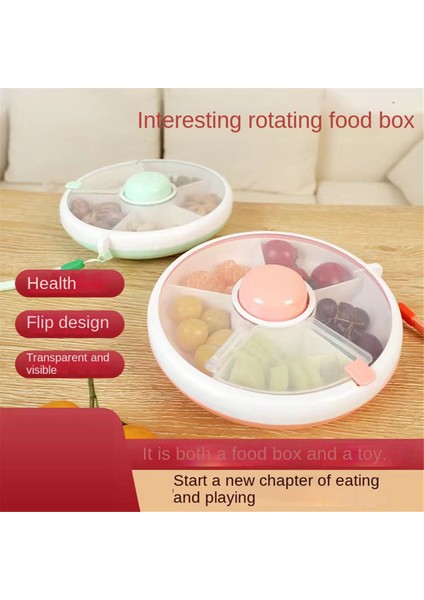 Çocuklar Için Taşınabilir Kavun Şekeri Tohumları Düzenleyici Saklama Kutuları, Çocuklar Için Atıştırmalık Kabı, Döner Saklama Kutusu (Yurt Dışından) fırsatları