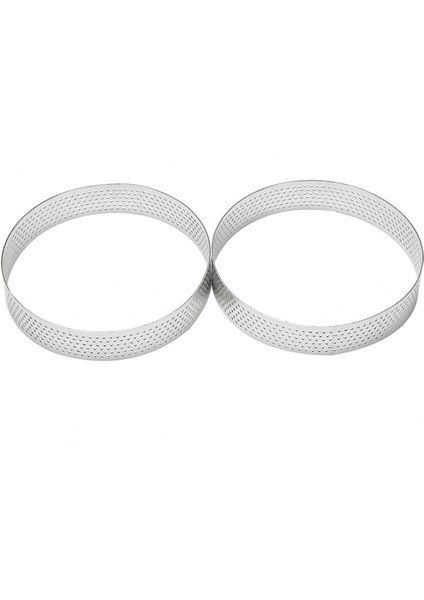20 Adet 10 cm Delikli Yuvarlak Tart Halkaları Paslanmaz Çelik Pizza Tatlı Dıy Kek Mus Kalıbı Mutfak Pişirme Kalıbı Aracı (Yurt Dışından) fırsatları