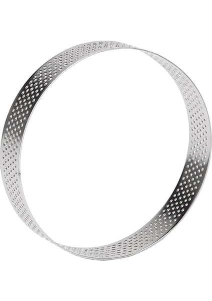 20 Adet 10 cm Delikli Yuvarlak Tart Halkaları Paslanmaz Çelik Pizza Tatlı Dıy Kek Mus Kalıbı Mutfak Pişirme Kalıbı Aracı (Yurt Dışından) indirimleri