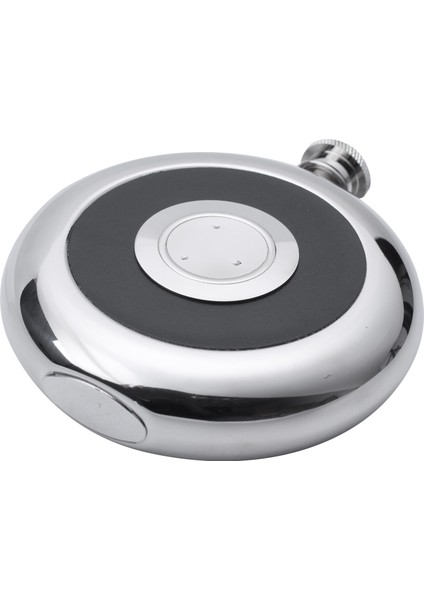 Yuvarlak Paslanmaz Çelik Cep Matarası, Dahili Shot Bardağı, 5 Oz Cep Matarası, Aynalı Cilalı Mini Alkol Şişeleri, Siyah (Yurt Dışından) fiyatları