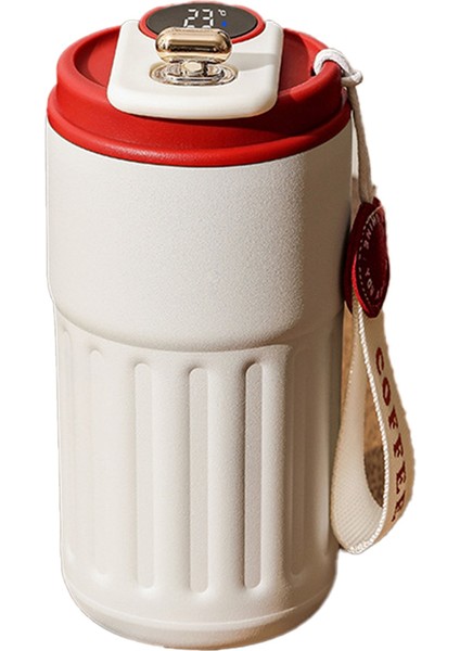 450ML Akıllı Termos Şişe Dijital LED Sıcaklık Kahve Kupası Paslanmaz Çelik Termal Kupa Bardak Taşınabilir Mataralar, C (Yurt Dışından)