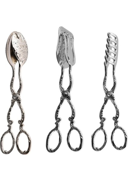 Retro Meyve Salatası Kek Klipsi Yemek Klipsi Atıştırmalık Kek Klipsi Salata Hamur Işi Klipsi Pişirme Barbekü Aletleri Gümüş (Yurt Dışından) indirimleri