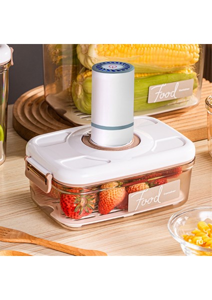 Akıllı Otomatik Vakumlu Paketleme Makinesi Vakumlu Gıda Saklama Kabı Seti 1.2l/2.1l Vakumlu Taze Tutma Kutusu Kapalı Kavanoz (Yurt Dışından) modelleri