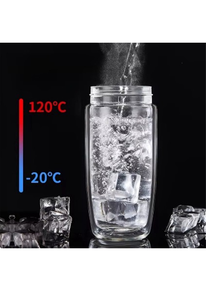 Çift Kalınlaştırılmış Haşlanmaya Karşı Dayanıklı Cam Bardaklar Ofis Manyetik Çay Ayırma Çay Kutusu Tasarımı Su Geçirmez Sızdırmaz Bardak 400ML,B (Yurt Dışından) indirimleri