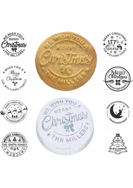 Mutlu Noel Kurabiye Kalıbı Noel Kurabiyesi Kurabiye Pişirme Noel Kalıbı Mutfak Aleti Mühür (Yurt Dışından) fiyatları