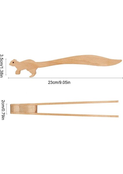 Tavşan Şeklinde Ahşap Yemek Tostu Salata Maşası Mutfak Tost Makinesi Pastırma Şeker Buzlu Çay Maşası Çay Klipsi Maşa (Yurt Dışından) fiyatları