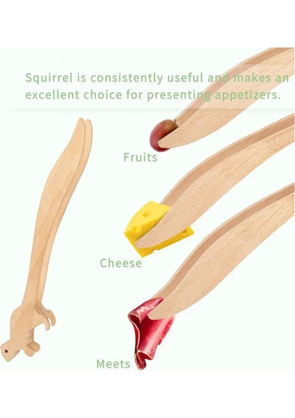 Tavşan Şeklinde Ahşap Yemek Tostu Salata Maşası Mutfak Tost Makinesi Pastırma Şeker Buzlu Çay Maşası Çay Klipsi Maşa (Yurt Dışından) fırsatları