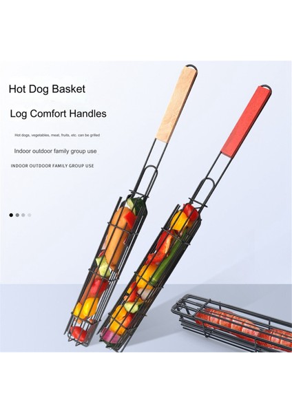 Paslanmaz Çelik Izgara Sepeti. Sebzeler Için Kebap Sepeti (Yurt Dışından) fırsatları