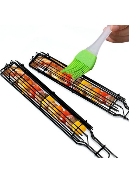 Paslanmaz Çelik Izgara Sepeti. Sebzeler Için Kebap Sepeti (Yurt Dışından) indirimleri