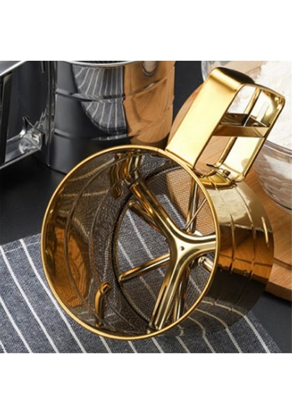 Mutfak Pişirme Aletleri Malzemeleri El Un Eleği Pişirme Kahve Filtresi El Presi Un Eleği Kahve Filtresi Çalkalayıcı (Yurt Dışından) fırsatları