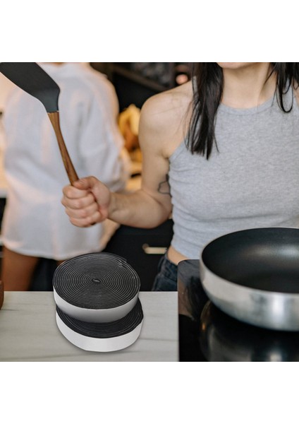 Barbekü Tütsüleme Contası Kendinden Yapışkanlı Izgara Bandı Yüksek Sıcaklık Izgara Contası Kendinden Yapışkanlı Conta 2'li Paket (Yurt Dışından) fırsatları