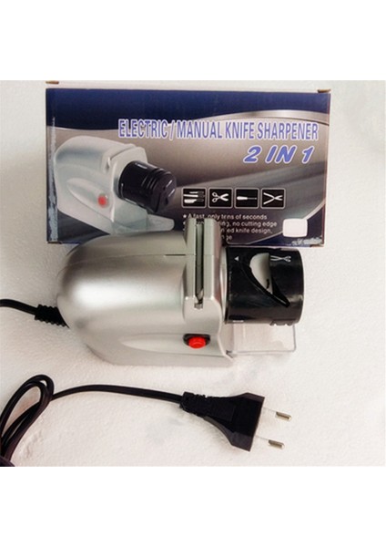 Elektrikli Bıçak Bileyici, Otomatik Motorlu, Bileme Aleti, Profesyonel Bıçak Bileme Çok Fonksiyonlu. Ab Fişi (Yurt Dışından)