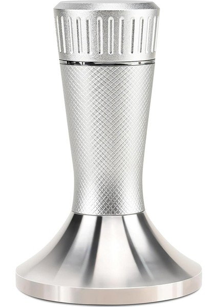 53,3 mm Espresso Tamper, 2'si 1 Arada Premium Barista Kahve Tamper ve Wdt Aleti, Paslanmaz Çelik Tabanlı Tamper Gümüş (Yurt Dışından)