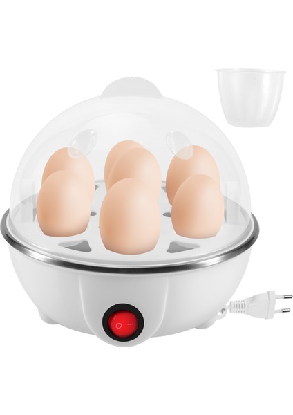 Elektrikli Haşlanmış Yumurta Pişirici Kazan Üreticisi Hızlı Isıtma Paslanmaz Çelik Buharlı Tava Pişirme Aleti, Beyaz Ab Fişi (Yurt Dışından) fiyatları