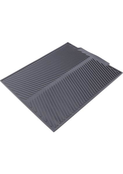 Silikon Bulaşık Süzgeci Tepsisi, Büyük Lavabo Kurutma Rafı, Tezgah Düzenleyici, Bulaşıklar, Sofra Takımları Için Kurutma Rafı, Gri (Yurt Dışından) modelleri