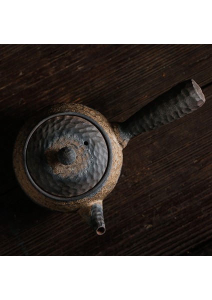 Japon Kaba Seramik El Yapımı Çaydanlık Isıtıcısı Seramik Retro Çay Isıtıcısı Mumluk Çay Ocağı Kung Fu Çaydanlık C (Yurt Dışından) fırsatları