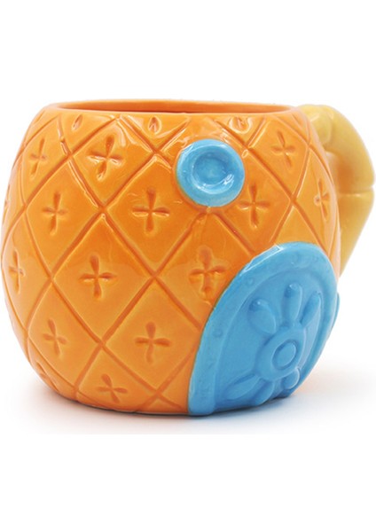 Meyve Şeklinde Kahve Kupası, Sevimli Seramik Kahve Süt Kupası, Çay Kupası, Seramik Ananas Kupası, Ev Ofis Su Kupası (Yurt Dışından) fırsatları