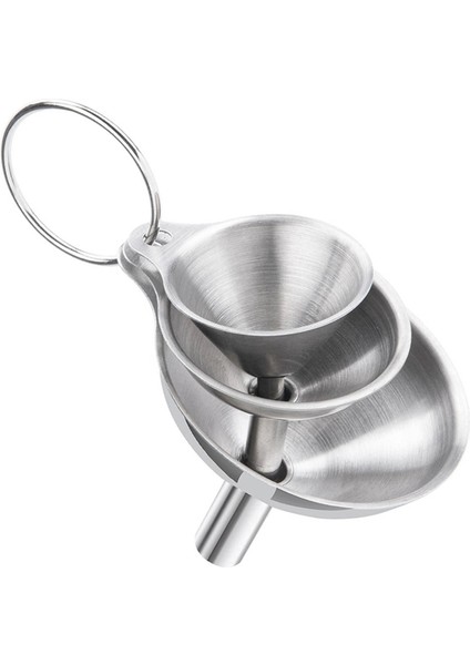 Şişeleri Doldurmak Için Huniler 3 Adet Paslanmaz Çelik Mini Mutfak Huni Seti Esansiyel Yağları Sıvı Olarak Aktarmak Için Huniler (Yurt Dışından) fırsatları