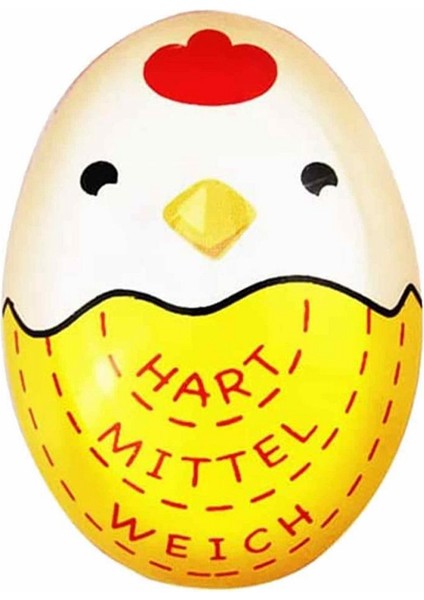 Yenilikçi Yumurta Zamanlayıcısı Bir Bakışta Pişme Seviyesini Öğrenin Güvenli Malzemeden Üretilmiştir Pil Şarj Etmeye Veya Kullanmaya Gerek Yok (Yurt Dışından)