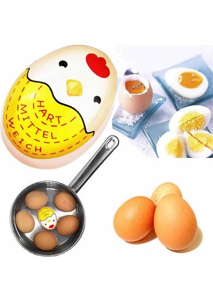 Yenilikçi Yumurta Zamanlayıcısı Bir Bakışta Pişme Seviyesini Öğrenin Güvenli Malzemeden Üretilmiştir Pil Şarj Etmeye Veya Kullanmaya Gerek Yok (Yurt Dışından) indirimleri