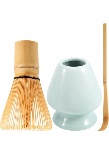 Matcha Çırpma Seti Bambu Matcha Çay Seti 100 Çatallı Matcha Çırpma Teli (Chasen), Geleneksel Kepçe, Matcha Çırpma Teli Tutucu (Yurt Dışından) modelleri