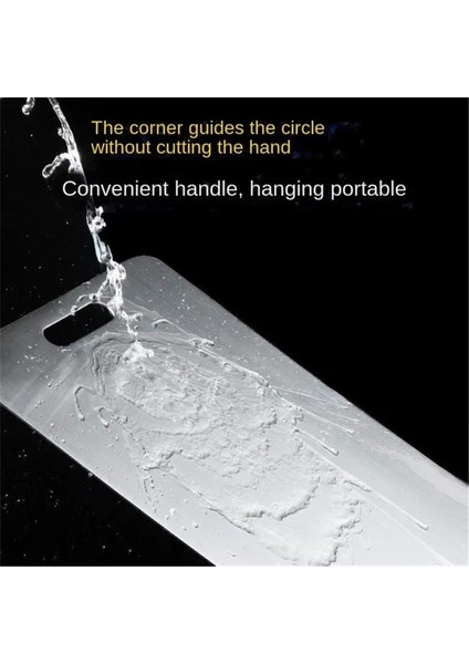 Mutfak Için Paslanmaz Çelik Çift Taraflı Kesme Tahtası - Kalın Panel, Doğrama ve Hamur Yoğurma Tahtası (Yurt Dışından) indirimleri