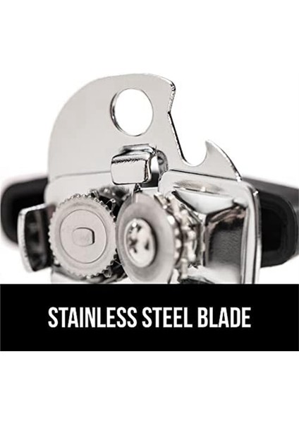 Ağır Hizmet Tipi Paslanmaz Çelik Pürüzsüz Kenarlı Manuel Elde Taşınabilir Konserve Açacağı (Yurt Dışından) indirimleri