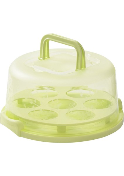 Kapaklı Şeffaf Kek Kutusu, Kek Tutucu, Kapaklı Şeffaf Kek Kutusu Taşıyıcı, Kek Tutucu, B (Yurt Dışından)