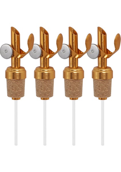 4'lü Zeytinyağı Musluğu Mantarlı Yağ Musluğu Likör Dökücüler Zeytinyağı ve Sirke Tıpası Mutfak Dökme, Likör Veya Yağlar Için (Yurt Dışından) fiyatları