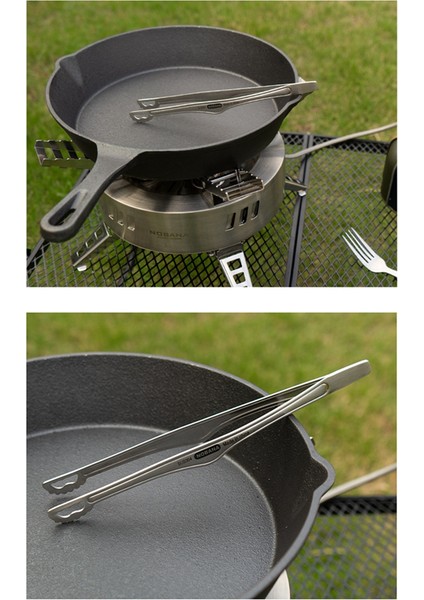 Nobana Mini Et Klipsi 304 Paslanmaz Çelik Barbekü Çiğ Topaklı Piknik Barbekü Taşınabilir Mutfak Sığır Eti Gıda Klipsi (Yurt Dışından)