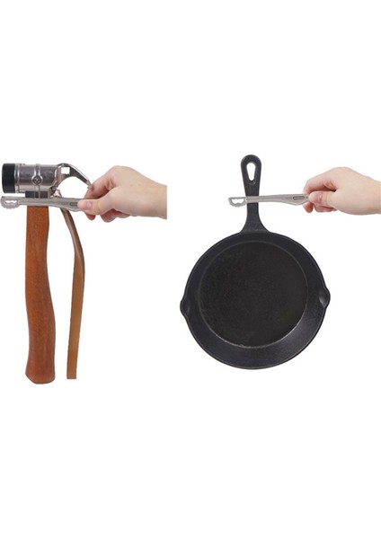 Nobana Mini Et Klipsi 304 Paslanmaz Çelik Barbekü Çiğ Topaklı Piknik Barbekü Taşınabilir Mutfak Sığır Eti Gıda Klipsi (Yurt Dışından) indirimleri