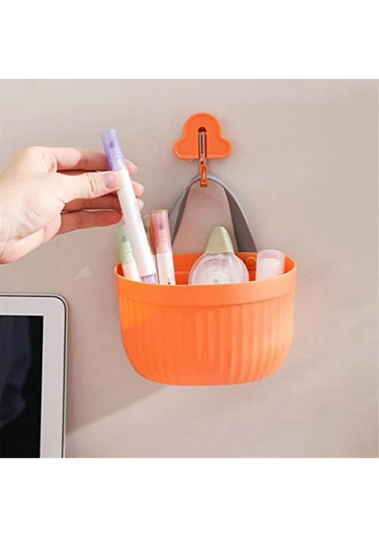 Ofis, Okul, Mutfak Eşyaları Için Kolay Kurulumlu, Güçlü Taşıma Kuvvetli Mutfak Askılı Saklama Sepeti (Yurt Dışından) indirimleri