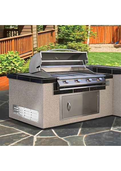 Izgara Aksesuarı Havalandırması Için Paslanmaz Çelik Havalandırma Paneli ve Ekranlı Dış Mekan Mutfağına Uygun (Yurt Dışından) fırsatları