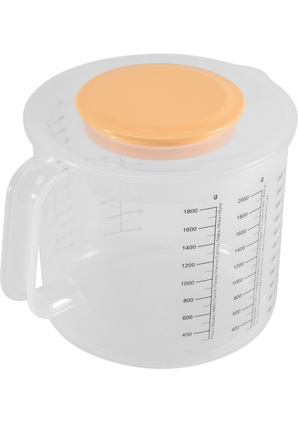 Kapaklı Pişirme Için Plastik Ons Ölçü Kapları ve Karıştırma Sürahisi, Sıçrama Korumalı Sıvı Ölçü Sürahileri/kavanozları (Yurt Dışından) modelleri