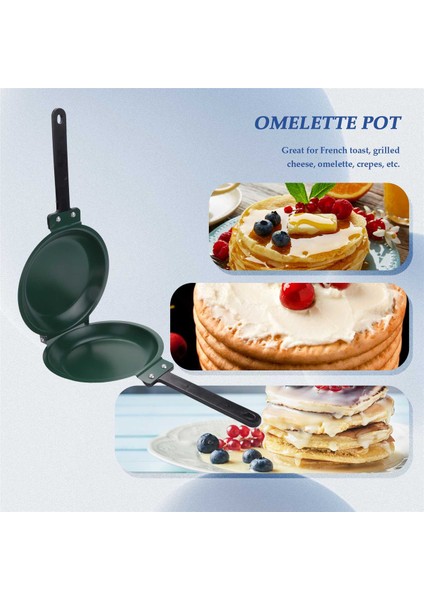 Kendin Yap Yapışmaz Tava, Çift Taraflı Kızartma Tavası Kızartma Tavası Kahvaltı Tavası, Gazlı ve Indüksiyonlu Ocak Evrensel (Yurt Dışından) modelleri