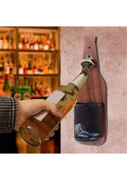 Bira Açacağı, Kapak Tutucu ile Paslanmaz Duvara Monte Şişe Açacağı, Bira Severler Için Bira Açacağı (Yurt Dışından) fırsatları