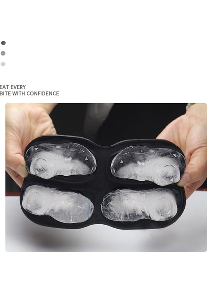 Ayakkabı Buz Küpü Kalıbı 4 Boşluklu Ayakkabı Şeklinde Buz Küpü Kalıpları Yeniden Kullanılabilir Eğlenceli Şekilli Buz Küpü Tepsisi Kolay Silikon Buz Topu Yapıcı D (Yurt Dışından) fırsatları