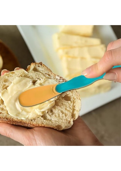 3'lü Reçel Kaşığı Silikon Tost Ekmeği Sürme Spatulası Çok Amaçlı Pişirme Reçeli Spatulası Gıda Krema Spatulası Karıştırma Aracı (Yurt Dışından) fiyatları