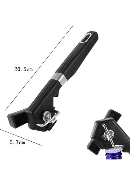 2'si 1 Arada Güvenli Manuel Kenar Açacağı, Sorunsuz Kapak Kaldırmalı Manuel Mıknatıslı Yan Kesimli El Konserve Açacağı (Yurt Dışından) modelleri