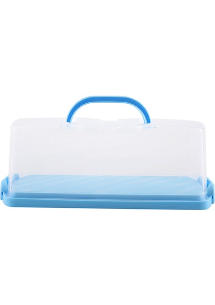 Saplı Taşınabilir Ekmek Kutusu Somun Kek Kabı Plastik Dikdörtgen Gıda Saklama Kabı Taşıyıcı 13 Inç Yarı Saydam Kubbe Pastalar, Simit, Ekmek Ruloları, Çörekler Için (Yurt Dışından) modelleri