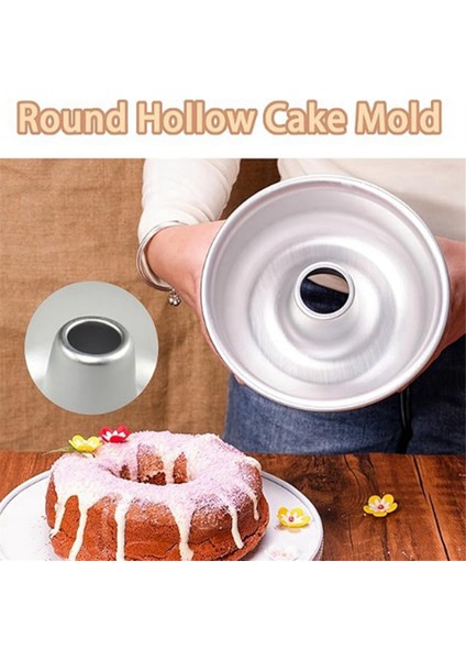 Inçlik Kek Kalıbı Yuvarlak Yapışmaz Kek Kalıbı, Cheesecake, Flan, Kremalı Kek, Kurabiye, Donut Için Tüp Kek Kalıbı (Yurt Dışından) indirimleri