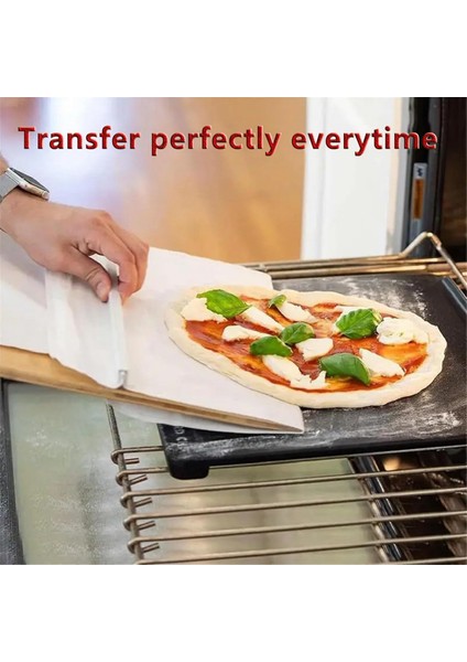 Adet Kayar Pizza Küreği Kayar Pizza Küreği, Pizzayı Mükemmel Şekilde Transfer Eden Pizza Küreği Yapışmaz (Yurt Dışından) indirimleri