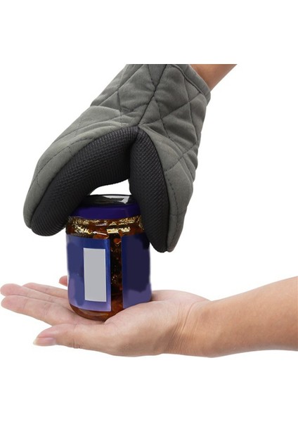 Fırın Eldiveni, Isıya Dayanıklı Silikon Mutfak Mini Fırın Eldiveni, Pişirme, Izgara, Barbekü, Mikrodalga, Makinede Yıkanabilir Kırmızı (Yurt Dışından) indirimleri