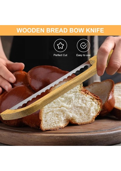 Ekmek Bıçağı, Ekmek Bıçağı, Ekmek Testeresi, Ekşi Maya Bıçağı Dilimleyici, Paslanmaz Çelik Tırtıklı Ekşi Maya Ekmek Kesici (Yurt Dışından) modelleri