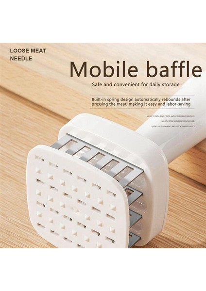 Et Yumuşatıcı Iğne Paslanmaz Çelik Biftek Yumuşatıcı Çekiç Mutfak Aletleri Pişirme Aletleri Kaburga Kırıcı Et Dövücü (Yurt Dışından) modelleri