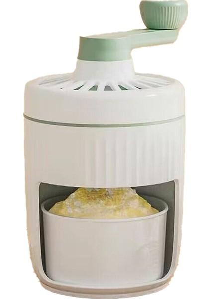 Manuel Döner Taşınabilir Buz Kırıcı Buz Tepsili Tıraşlı Buz Makinesi El Kranklı Buz Kırıcı Içecek Doğrayıcı Karıştırıcı (Yurt Dışından)