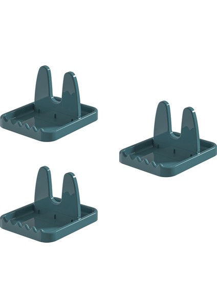 Plastik Tencere Kapağı Rafı Katlanabilir Tencere Kaşık Tutucu Standı Çatal Spatula Rafı Tava Kapağı Rafı Sofra Takımı Saklama Rafı (Yurt Dışından)