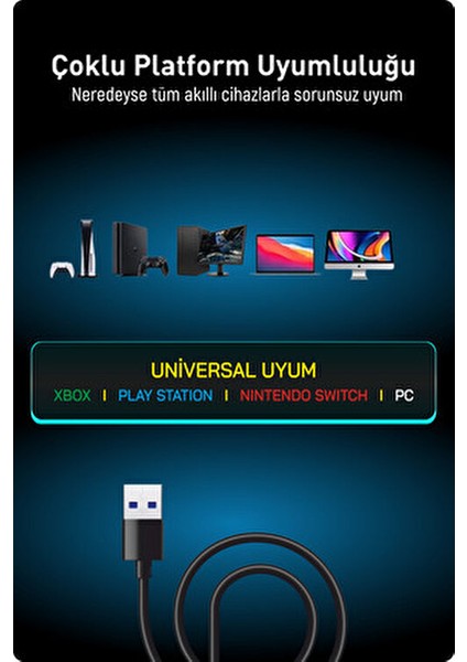 G900 7.1 Sanal Ses Kablolu Oyuncu Kulaklığı Mikrofonlu Gürültü Önleyici Siyah