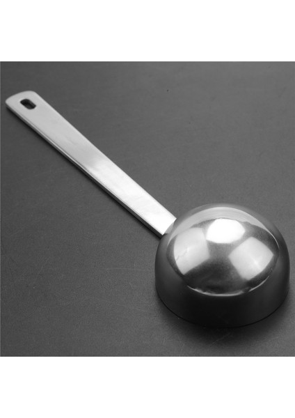 Paslanmaz Çelik Kahve Kepçesi, 2 Yemek Kaşığı Ölçü Kaşığı, 30 ml Metal Uzun Saplı Kaşık Kahve Ölçü Kaşıkları, 2'li Set (Yurt Dışından)