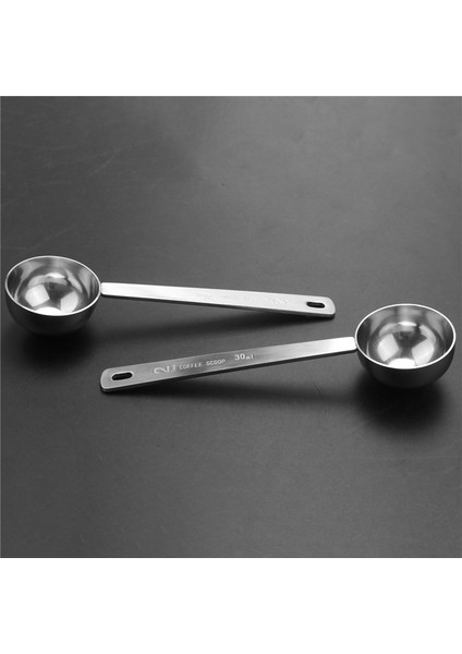 Paslanmaz Çelik Kahve Kepçesi, 2 Yemek Kaşığı Ölçü Kaşığı, 30 ml Metal Uzun Saplı Kaşık Kahve Ölçü Kaşıkları, 2'li Set (Yurt Dışından) fiyatları